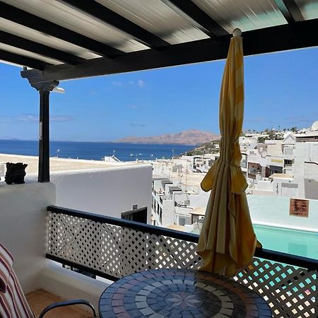 The White Dragos With Ocean View - Ac - Private Pool Apartman Tías Kültér fotó