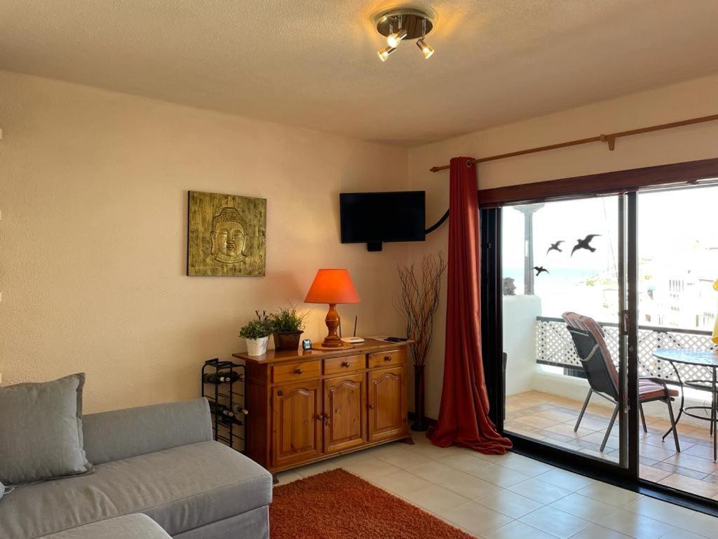 The White Dragos With Ocean View - Ac - Private Pool Apartman Tías Kültér fotó