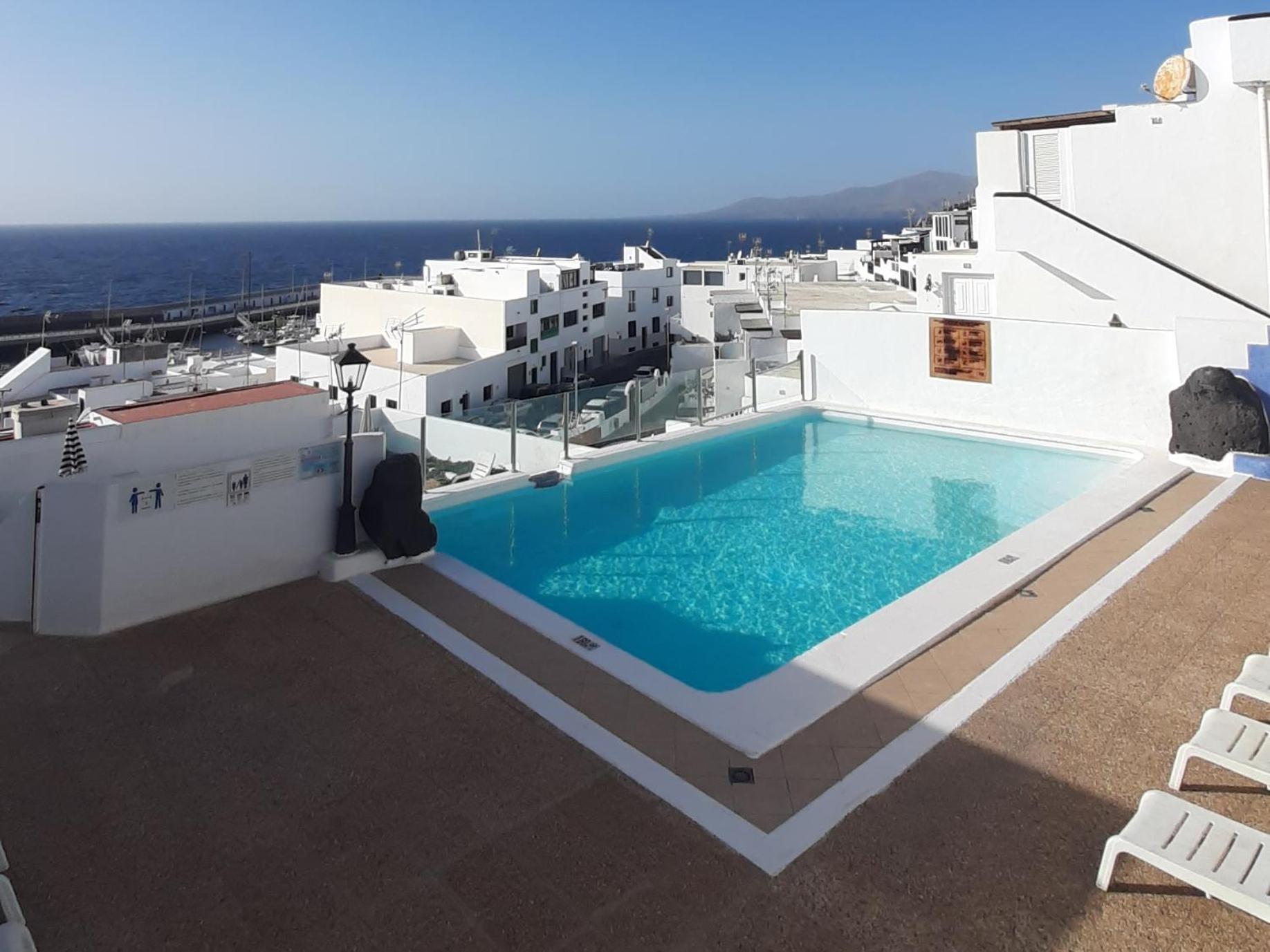 The White Dragos With Ocean View - Ac - Private Pool Apartman Tías Kültér fotó
